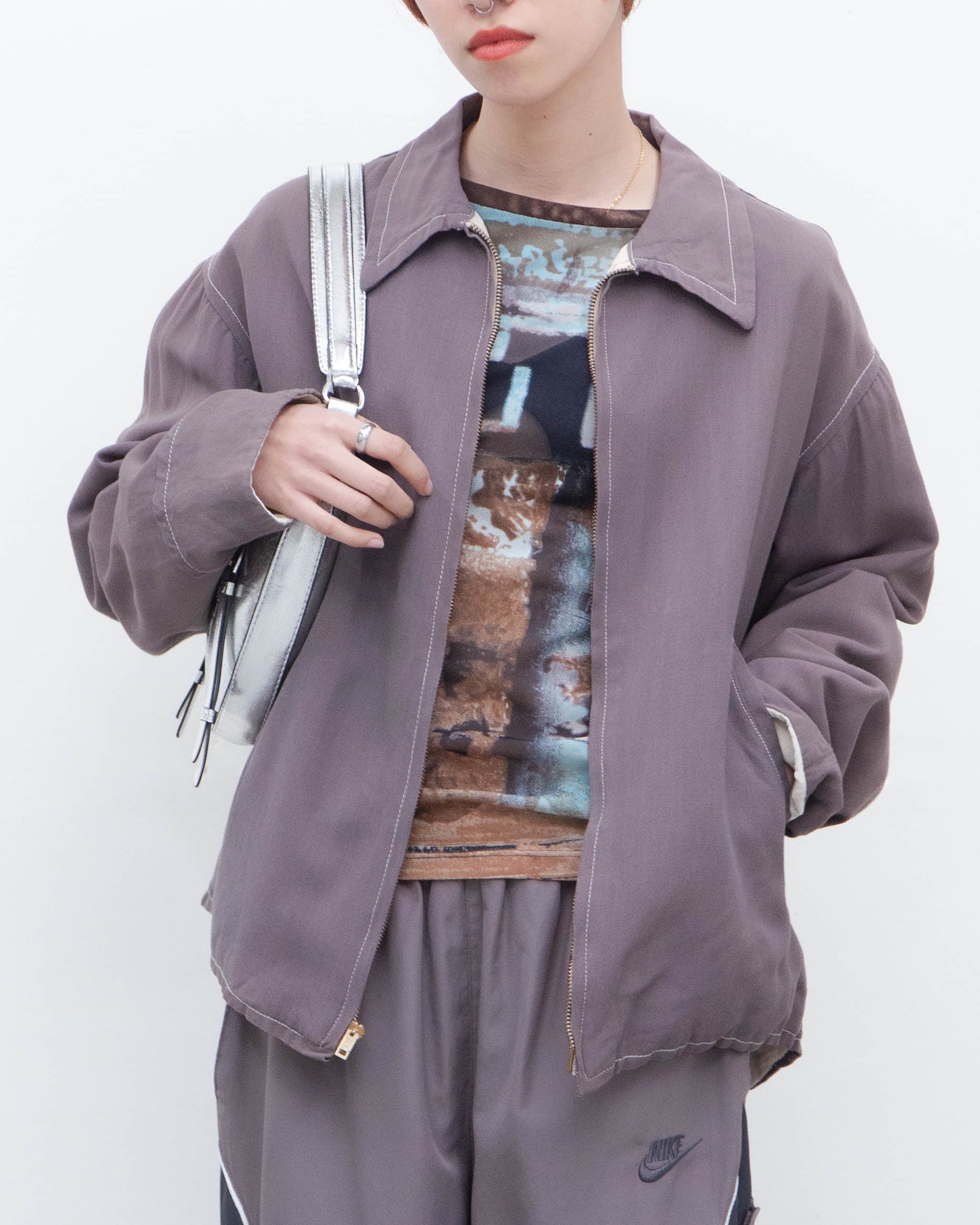 1970-80s leather moto vest | LUIK FINN powered by BASE