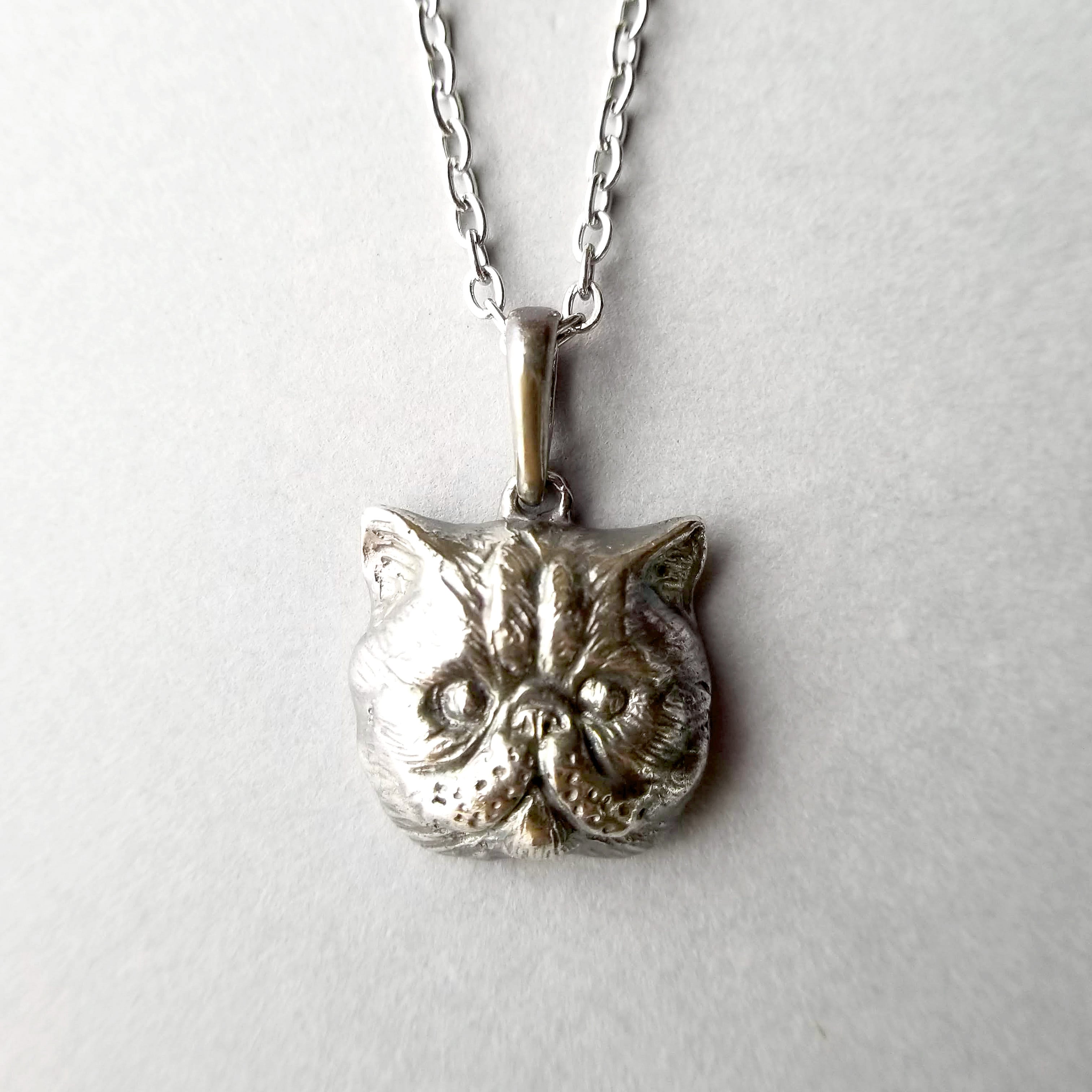 パンダのシルバーネックレス | mayasworks・マヤズワークス