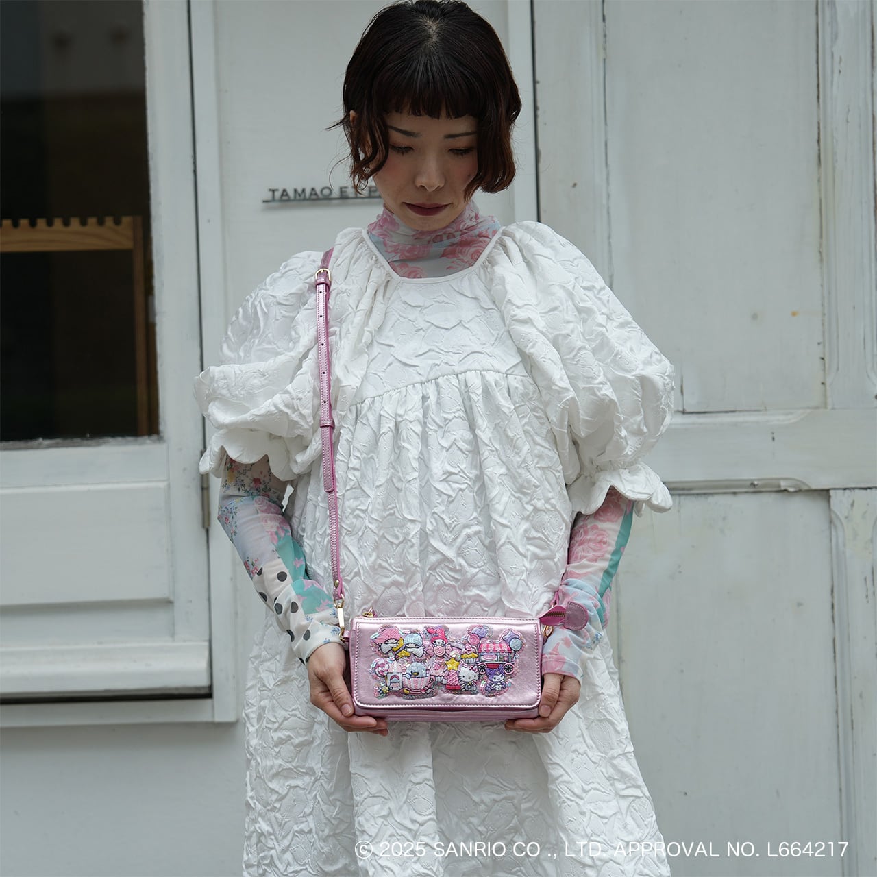 お財布ポシェット Sanrio characters / Carnival Dream (Metallic