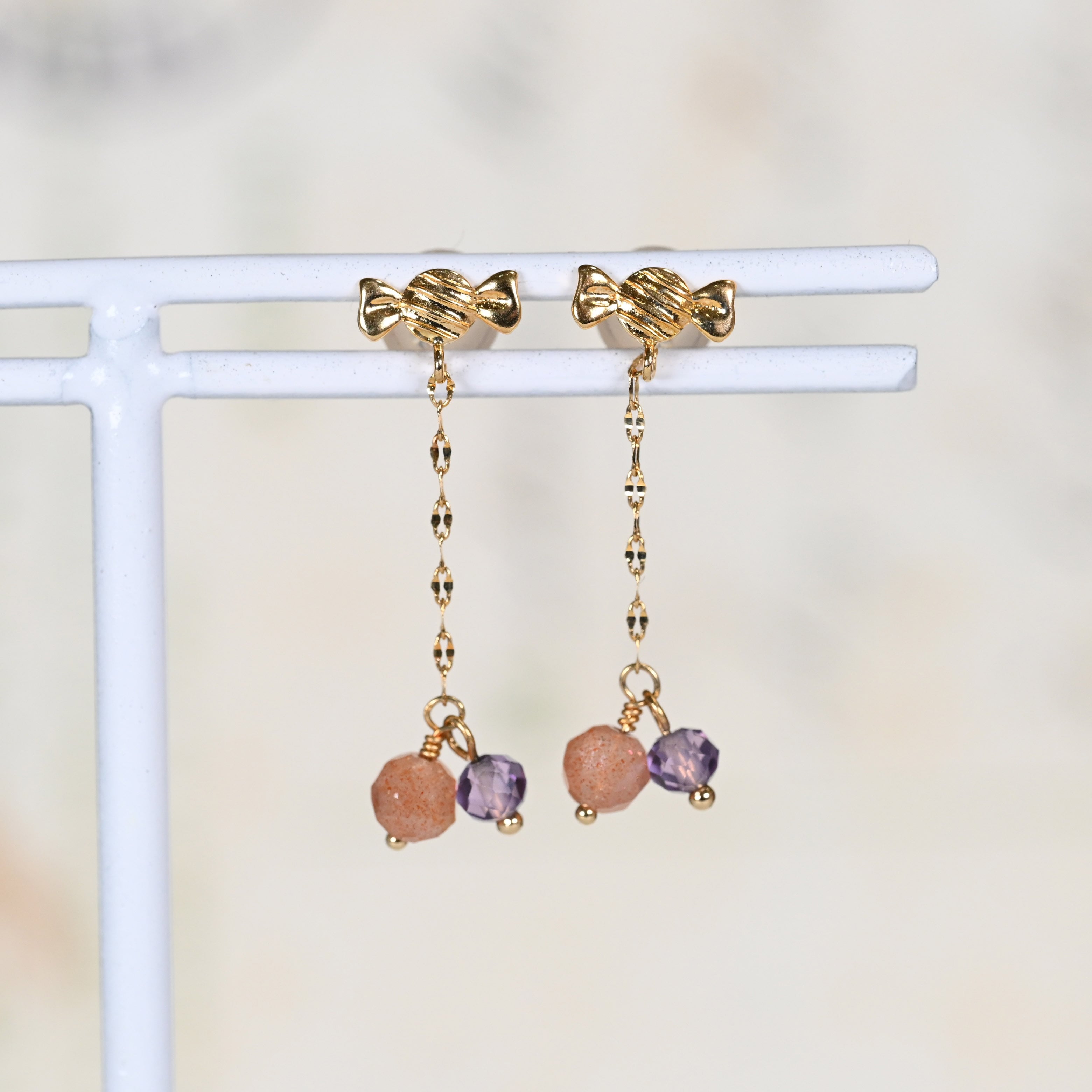 キャンディピアス K18YG（JK34700） | ジェムとハンドメイド工房