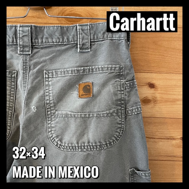 【Carhartt】ペインターパンツ ワークパンツ 33×34 カーハート US古着