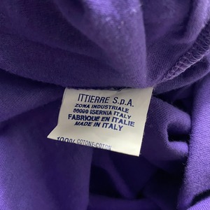 vintage VERSACE JEANS COUTURE back embroidery purple pullover shirt