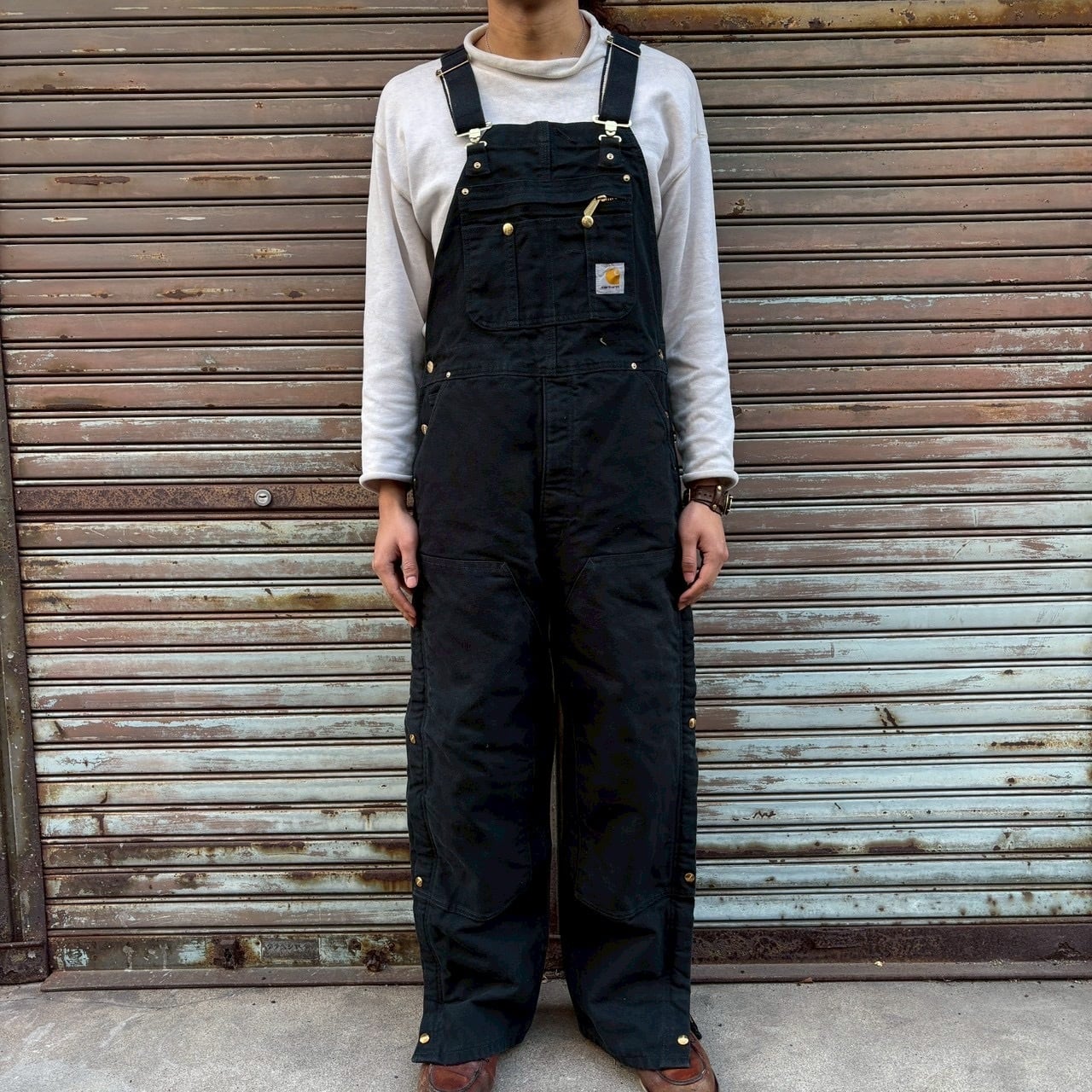 00s Carhartt カーハート R41 BLK ブラック オーバーオール ペインター
