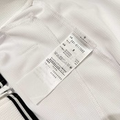 Callaway キャロウェイ ダブルジップ トラックジャケット ジャージ サイズ M /ホワイト/ゴルフ/スポーツ