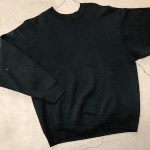 ⊕BVD SWEAT SHIRT ”BLACK SOLID"