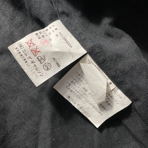 AD1998 COMME des GARCONS linen suits set-up