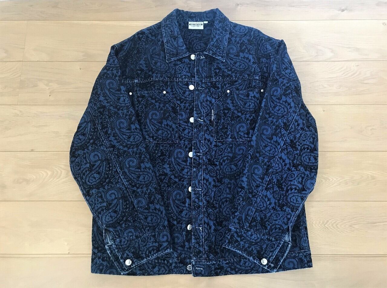 90~2000s CROSS COLOURS Paisley Denim Jacket