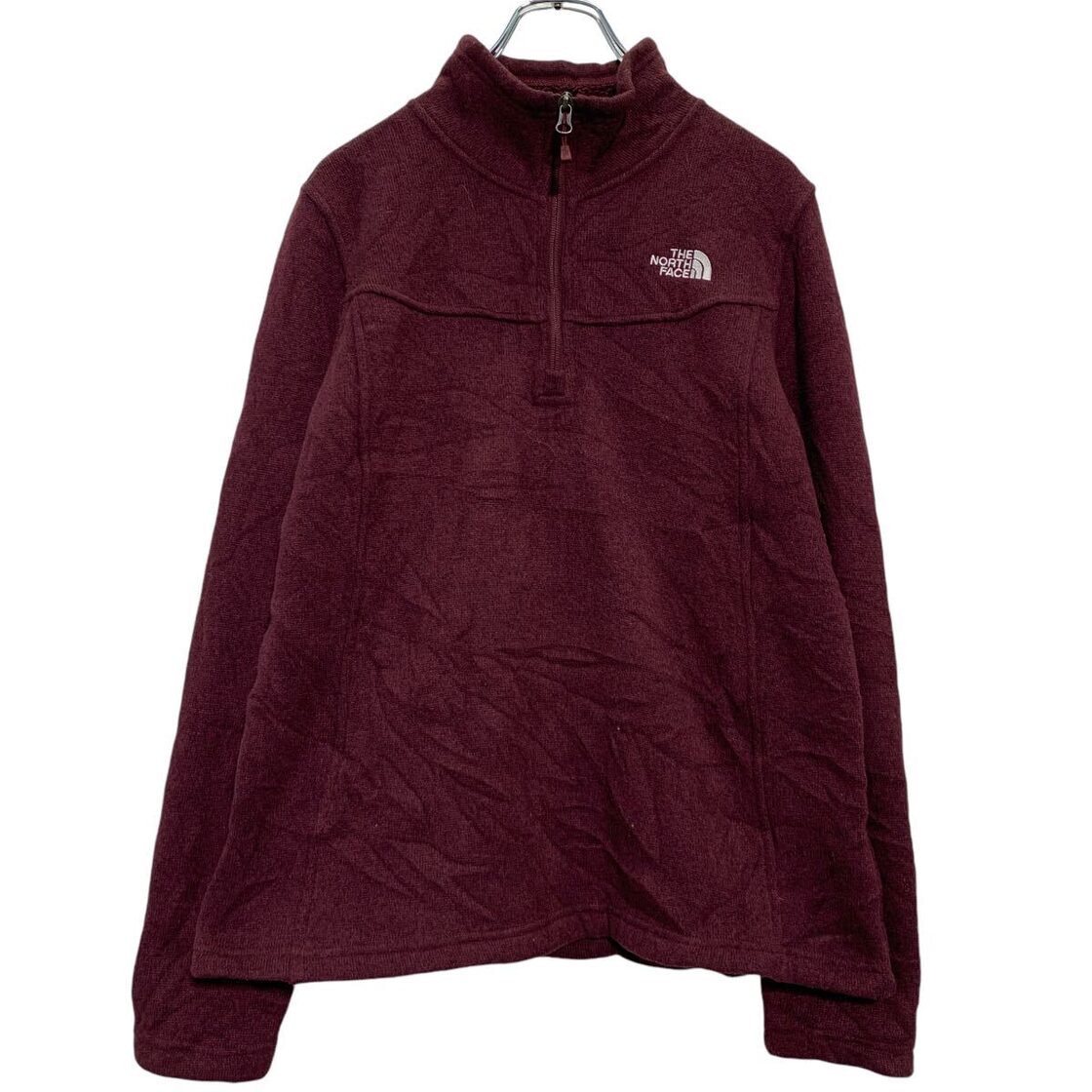 THE NORTH FACE ハーフジップ ニットジャケット L レディース