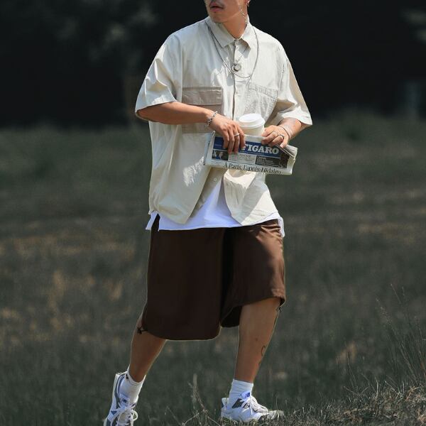 front color pocket shirt C367