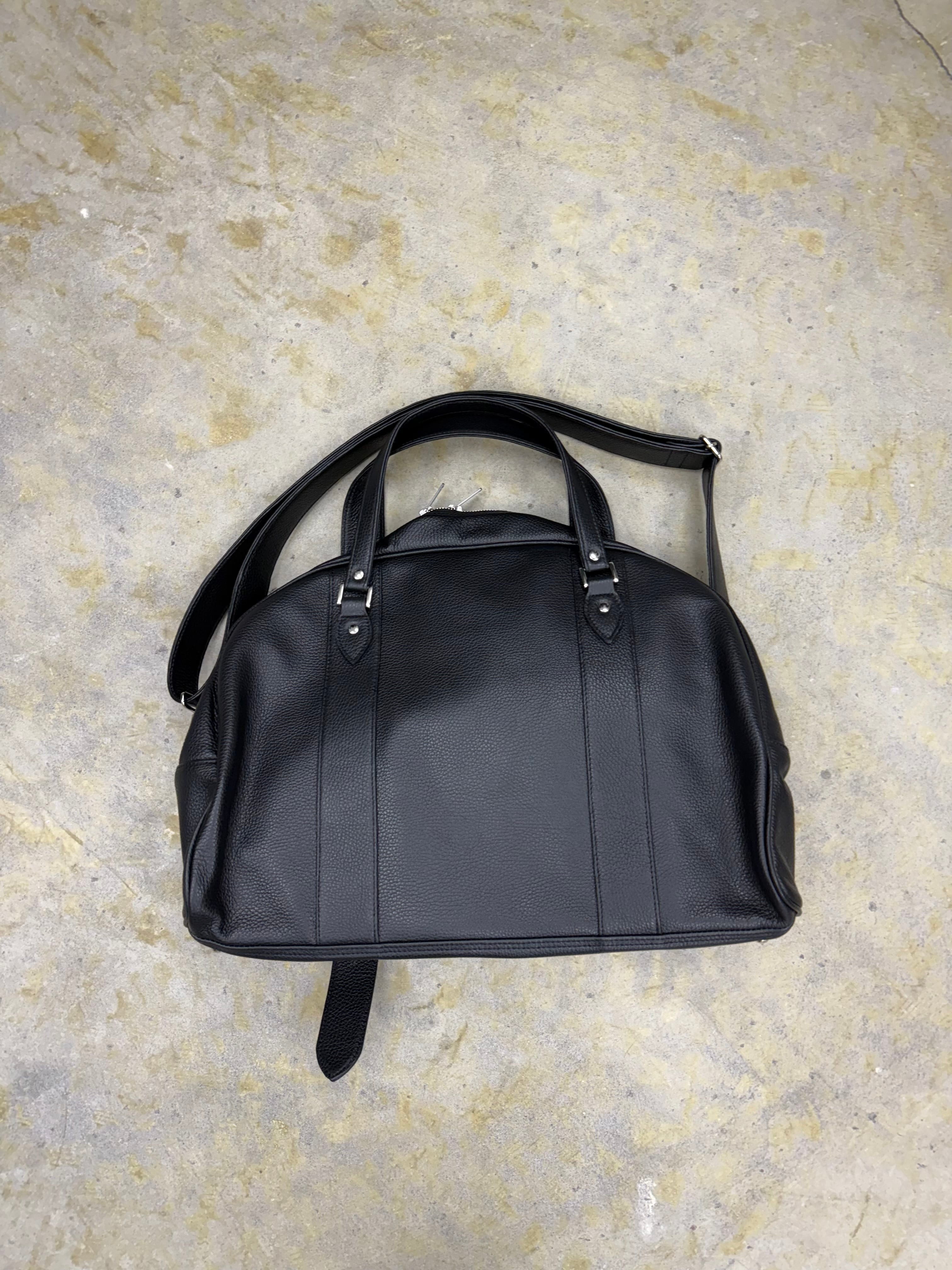 バッグ DAIRIKU [ Leather Boston Bag ] Black DAIRIKU [ Leather Boston Bag ] Black