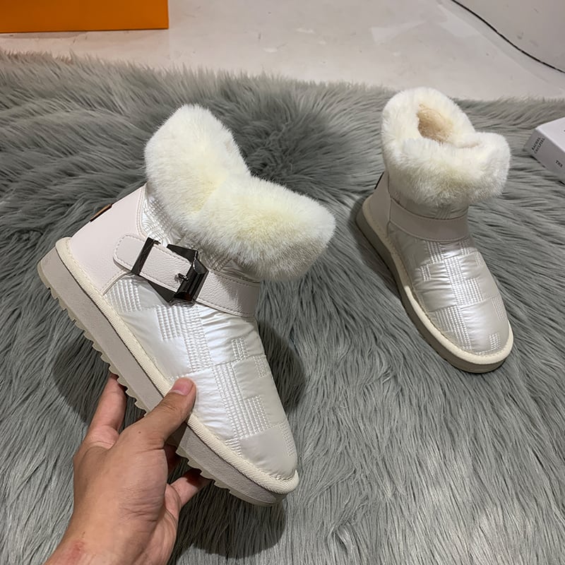 ブーツウィンターカジュアルベルベットスリーブ 靴 シューズ 冬物 防水 フェイクシューズ48583627807