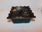 漆蓋物 lacquer ware box with cover