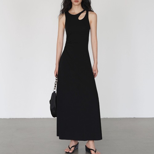 アシンメトリーカットワンピース ・19272