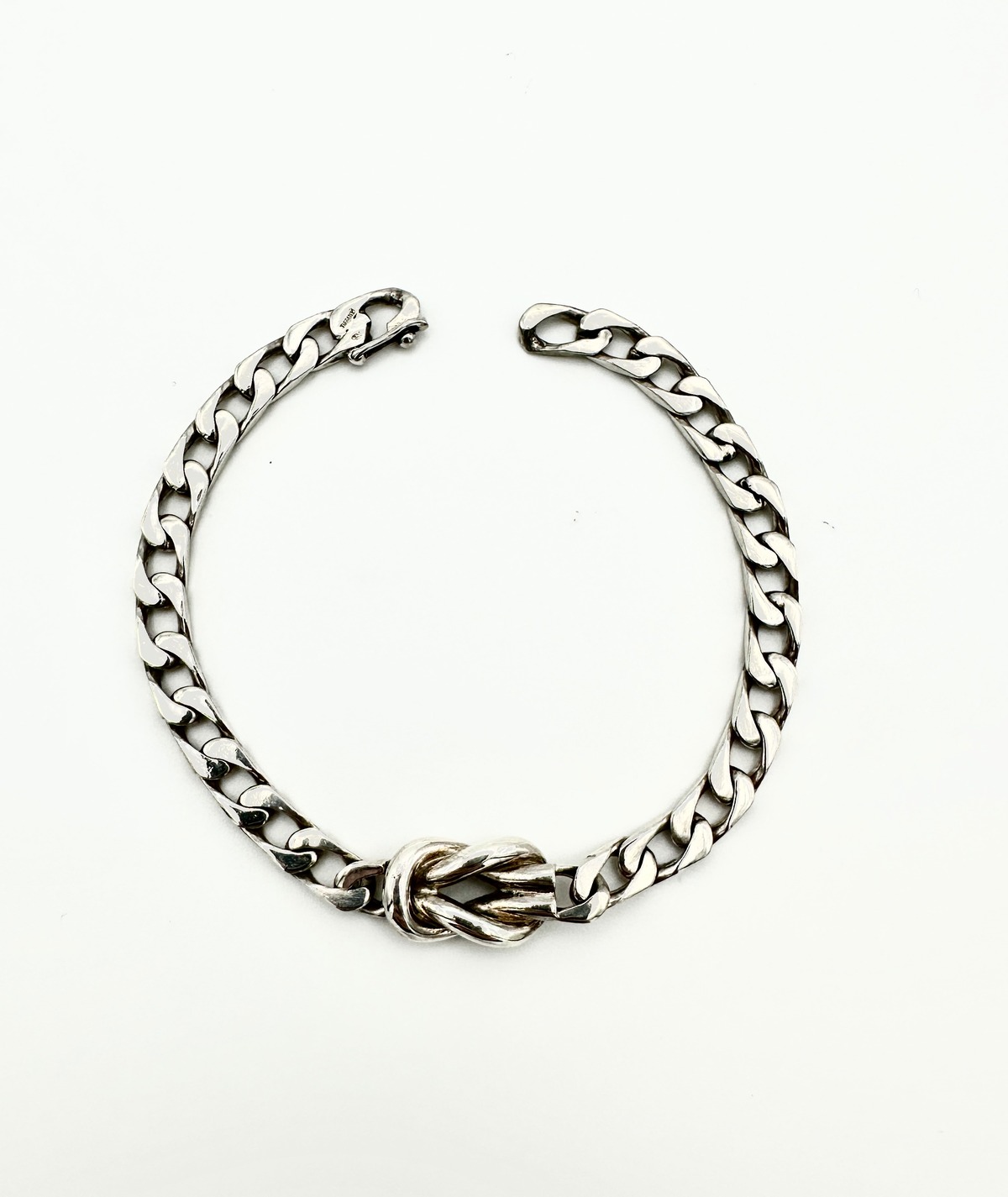 TIFFANY&Co. センターノット 喜平 ブレスレット SV925 ヴィンテージ 
