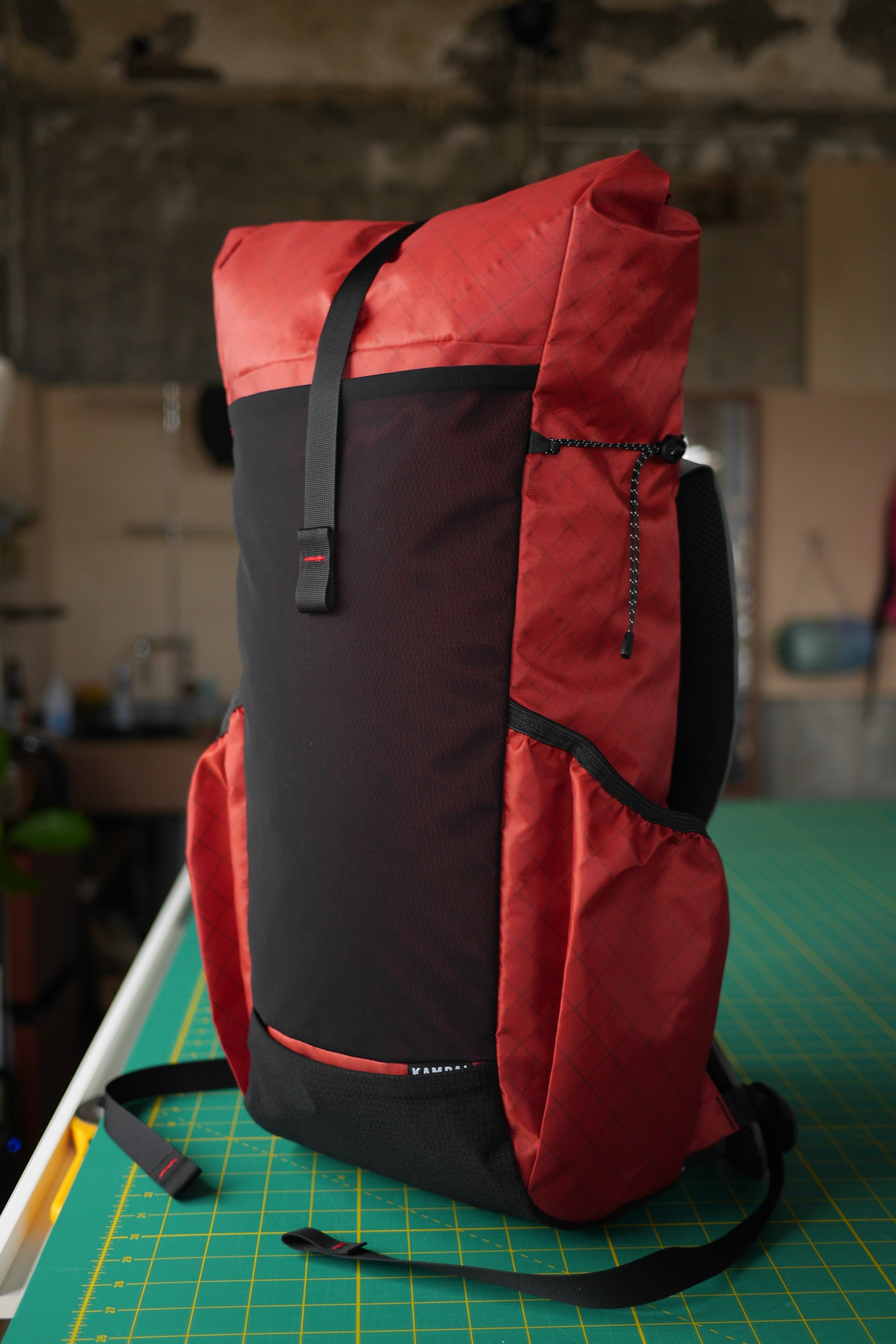 27L Backpack “IPA” Brick Red | Kampai Gearworks