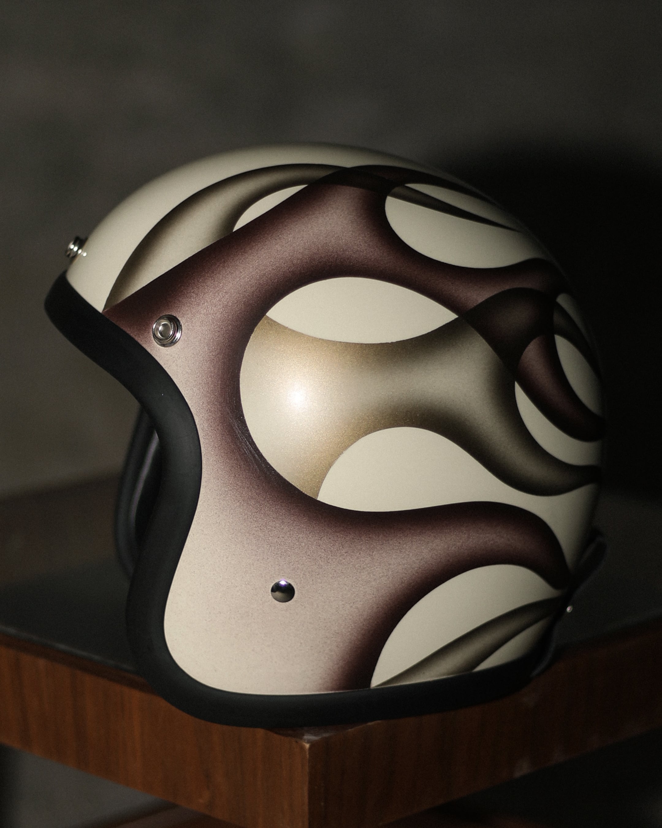 bary FROM THE ノルム ジェットヘルメット VINTAGE SMALL JET HELMET