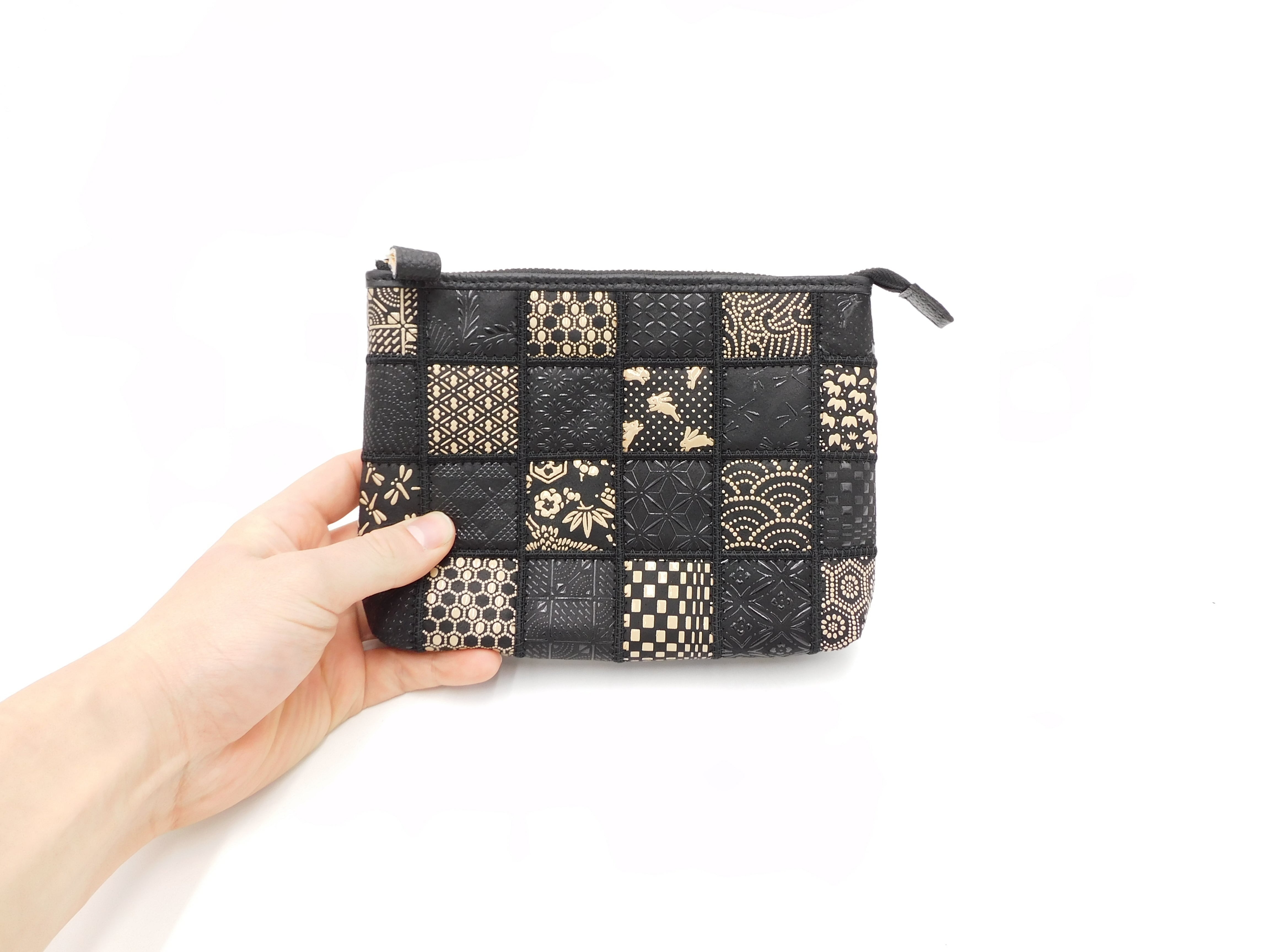 希少・未使用】COACH アクセサリーポーチ パッチワークアニマル柄