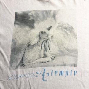 vintage 1980’s~90’s AC TEMPLE music tee “SOURPUSS”