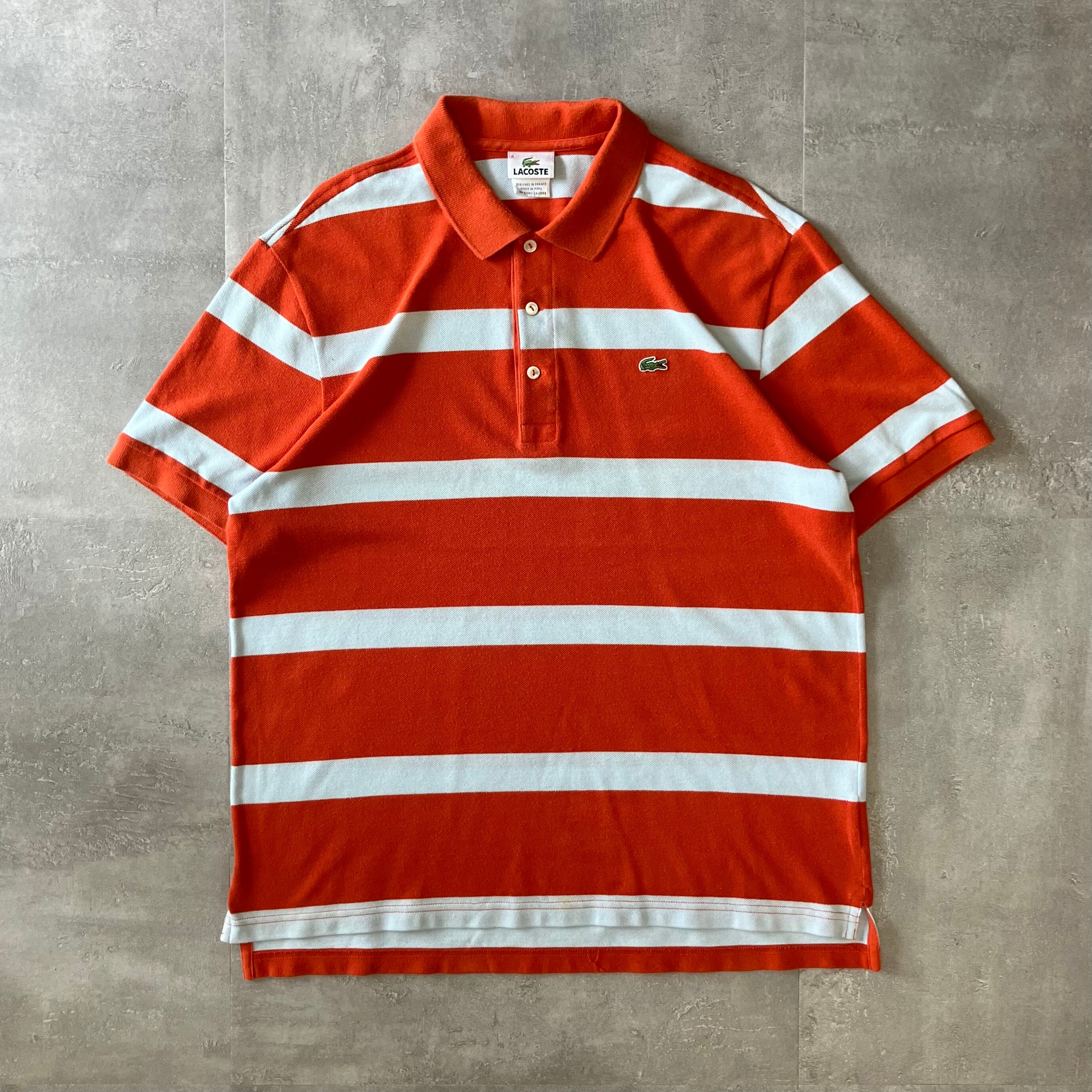 LACOSTE ラコステ ポロシャツ ボーダー 6 No.2633
