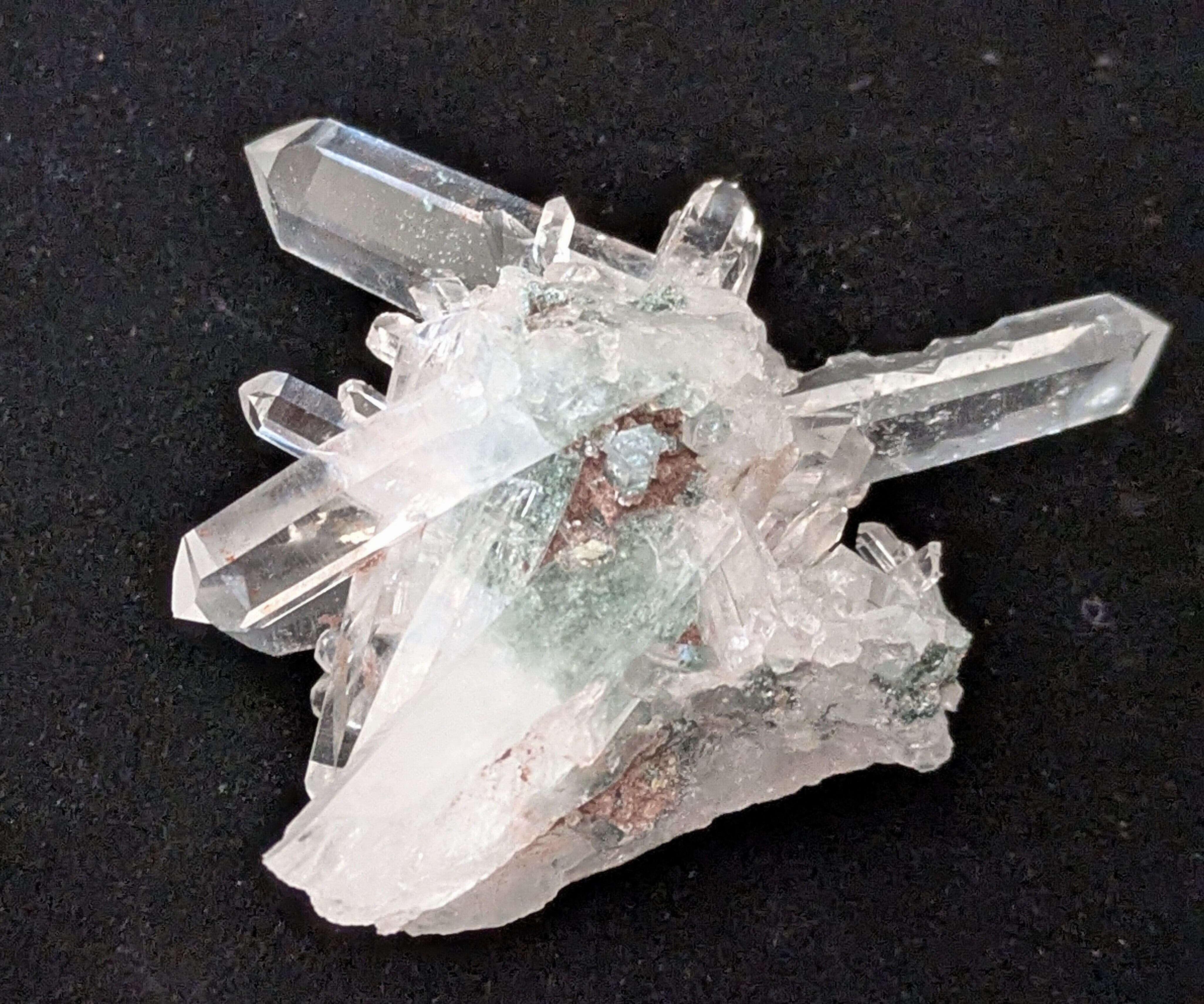 ∞超レアコロンビアンピンク&グリーンフォレストレムリアンクラスター(小)sale