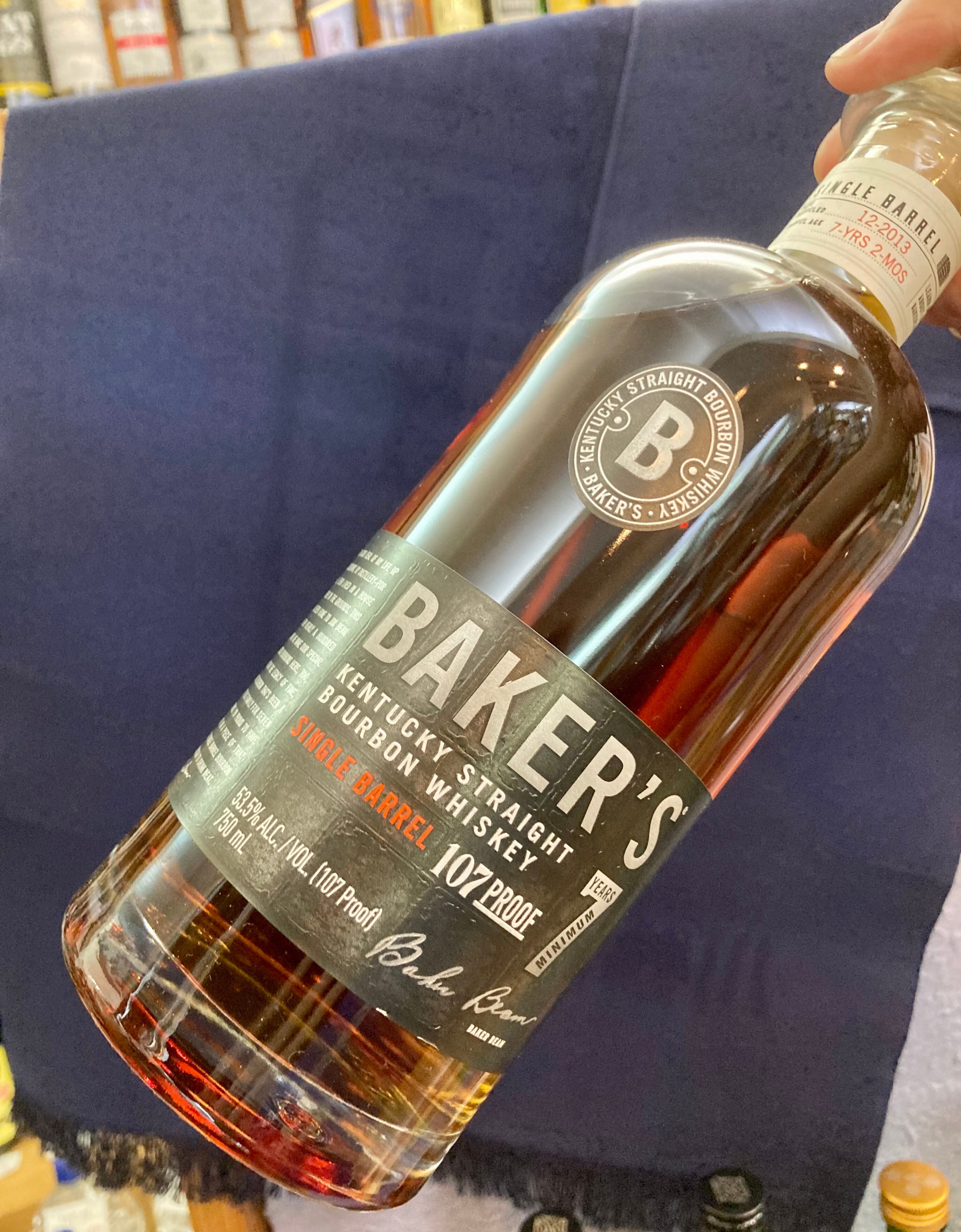 アメリカ【BAKER'S】数量限定発売。樽香が香ばしい7年熟成バーボン