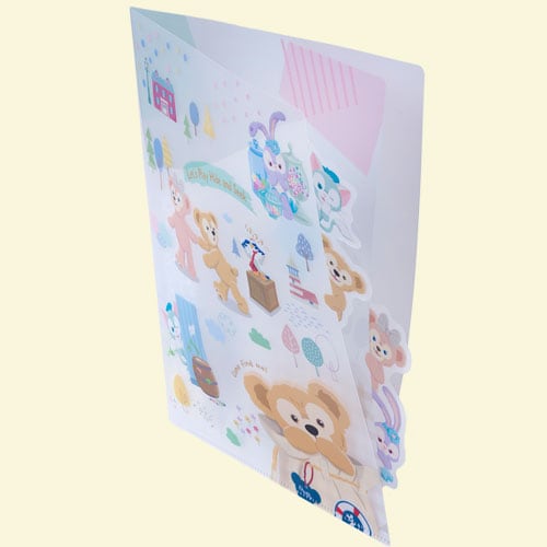 クリアホルダー ダッフィーたちのかくれんぼ 東京ディズニーシー限定 2019 春イベント ダッフィー&フレンズ ダッフィーのかくれんぼ
