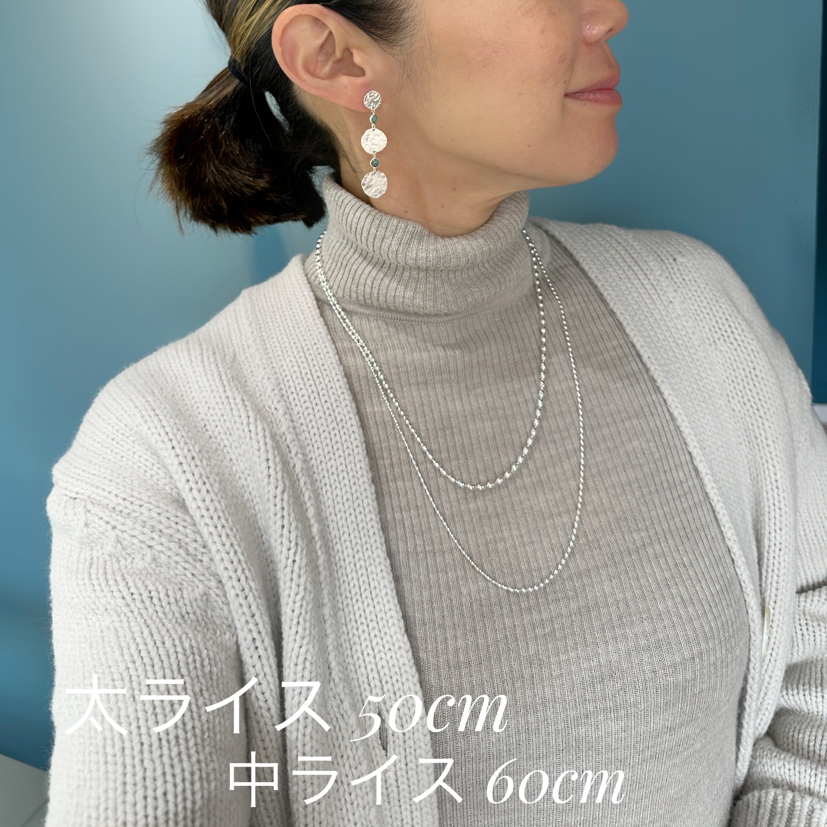5月中だけ出品です　リトルラグーン鎌倉　太ライスチェーン silver925 a2e63f8acec87b45b8a379990b18c8