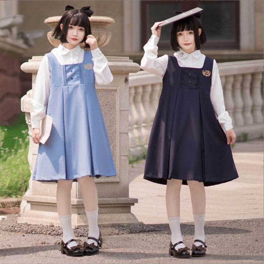 ロリータ通販 SEASONZ ソフトロリータ セットアップ 上下セット 制服 JK かわいい ガーリー ロマンティック ゆめかわ ロリィタ  lolita 甘め ろりーた 服 | ロリータ通販 SEASONZ powered by BASE