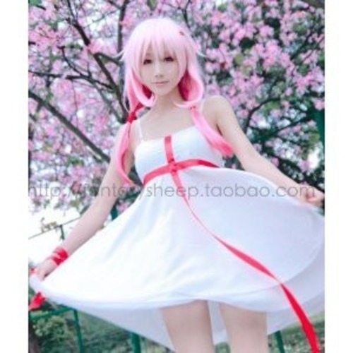 K580　GuiltyCrownギルティクラウン　楪　いのり　（ゆずりは　いのり）　私服　白ver.　風　コスプレ衣装  cosplay　コスチューム ハロウィン　イベント