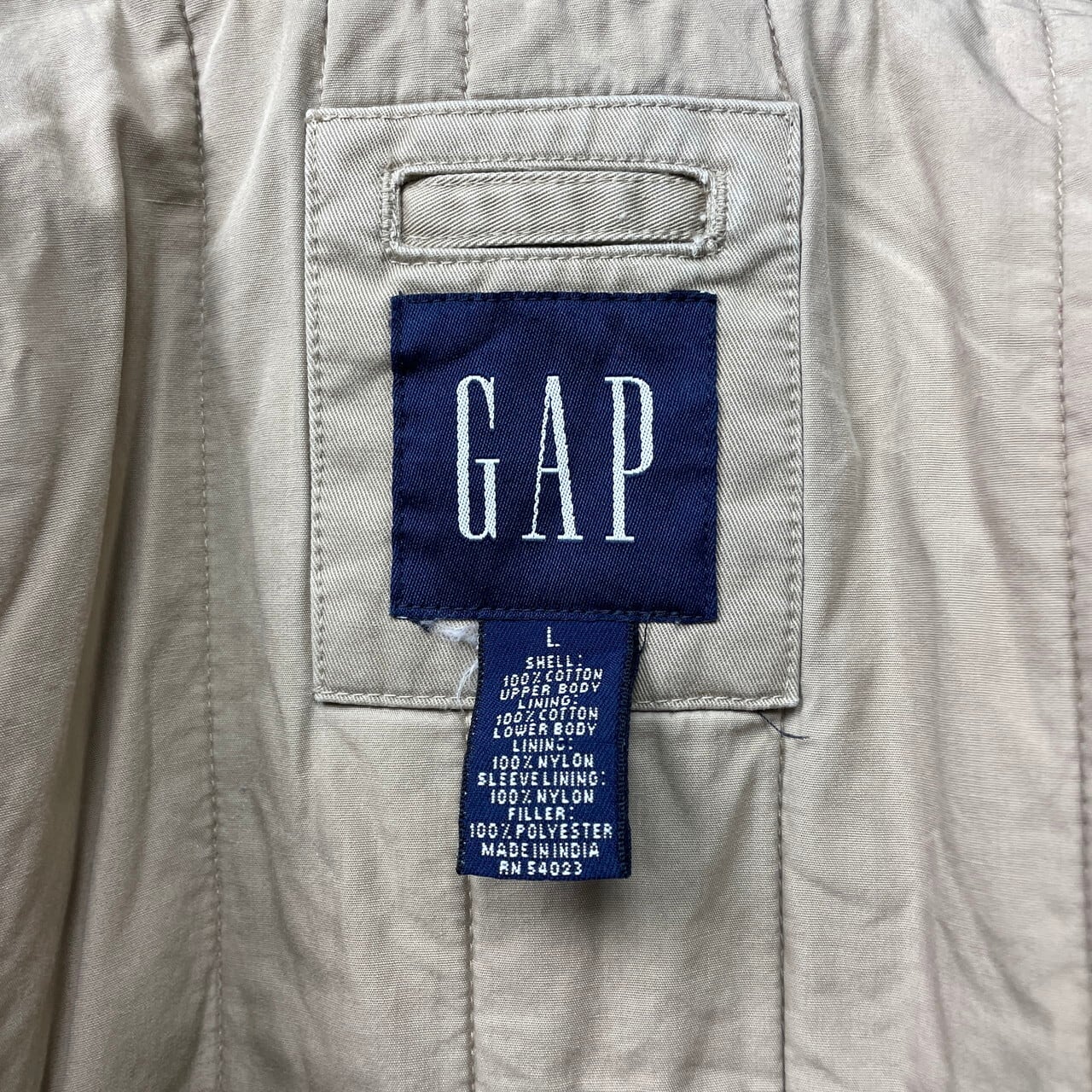 OLD GAP オールドギャップ コットンジャケット メンズXL相当 古着