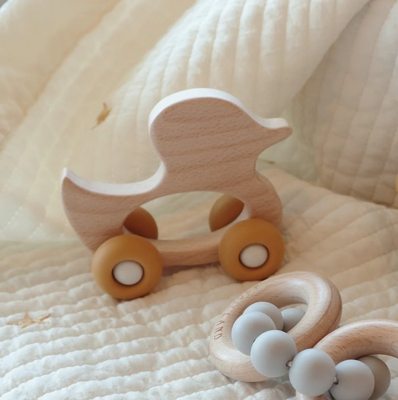 Adnil LAND | ハムハムからコロコロまで長く使えるはじめてのおもちゃ BABY DUCK CAR ベビーダックカー アドニルランド