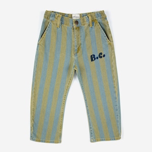 BOBO/Vertical Stripes denim pants/123AC097