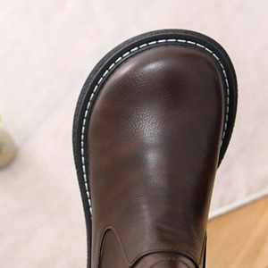 シンプルショートブーツ 3color 110759