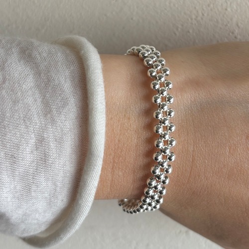 ERICKA NICOLAS BEGAY【 womens  】  navajo pearl brace (shiny)  18cm