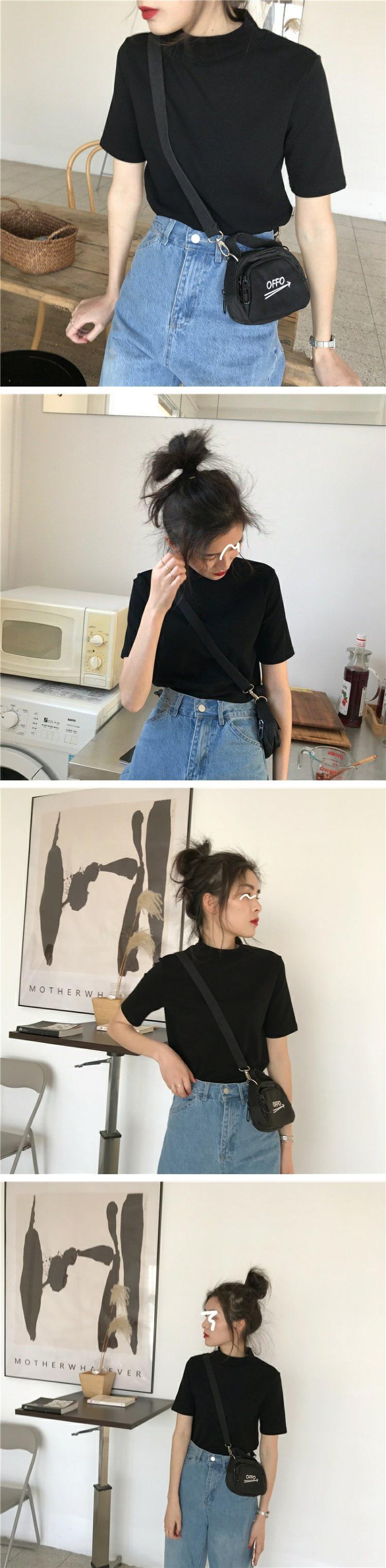 ストリート レッド Tシャツ 半袖 ルーズ トップス 韓国 cr9253 スプリング韓国ファッションカラーシャツ レッドトップス 半袖