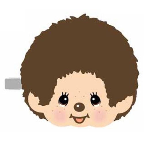 モンチッチフェイスヘアクリップA モンチッチくん(5303048)