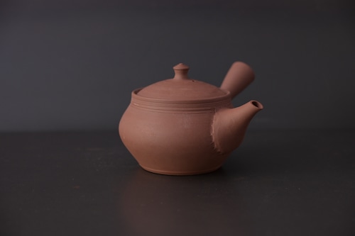 谷川仁　朱泥茶注