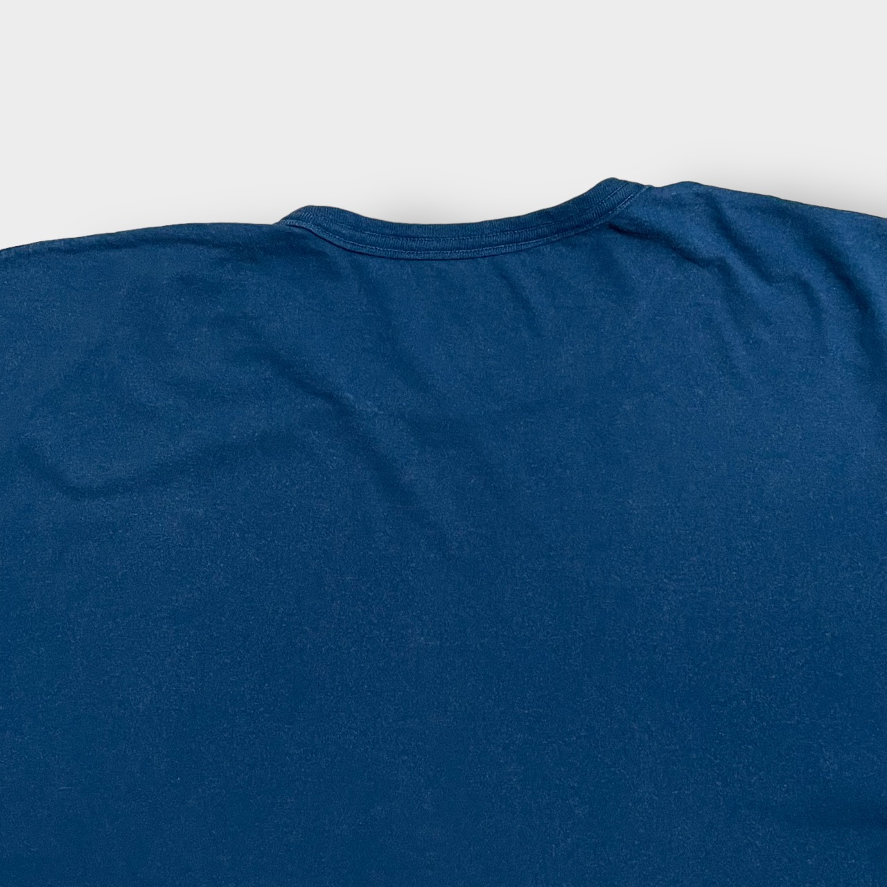 【FRUIT OF THE LOOM】無地 Tシャツ 2XL  ビッグサイズ プレーン ブルーグレー 半袖 夏物 US古着