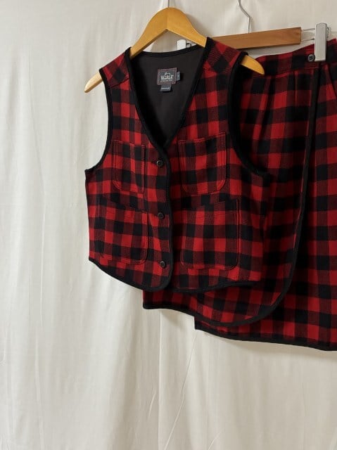 1980~90's Check Pattern Design Set-Up "Woolrich"