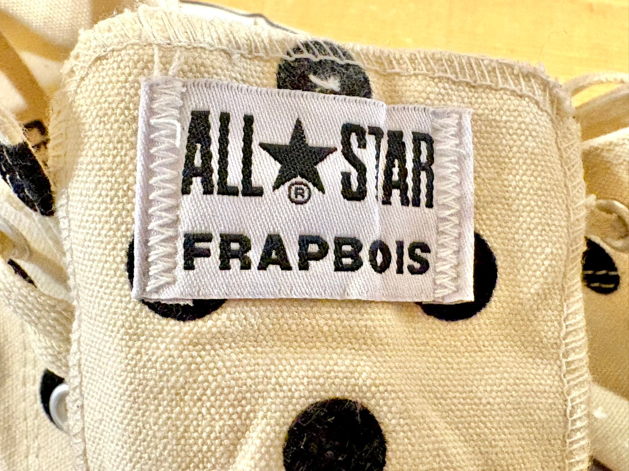 converse（コンバース) ×FRAPBOIS（フラボア） Hi 4.5 23.5cm 白/水玉