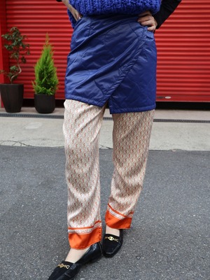 quilting wrap mini skirt【1840】