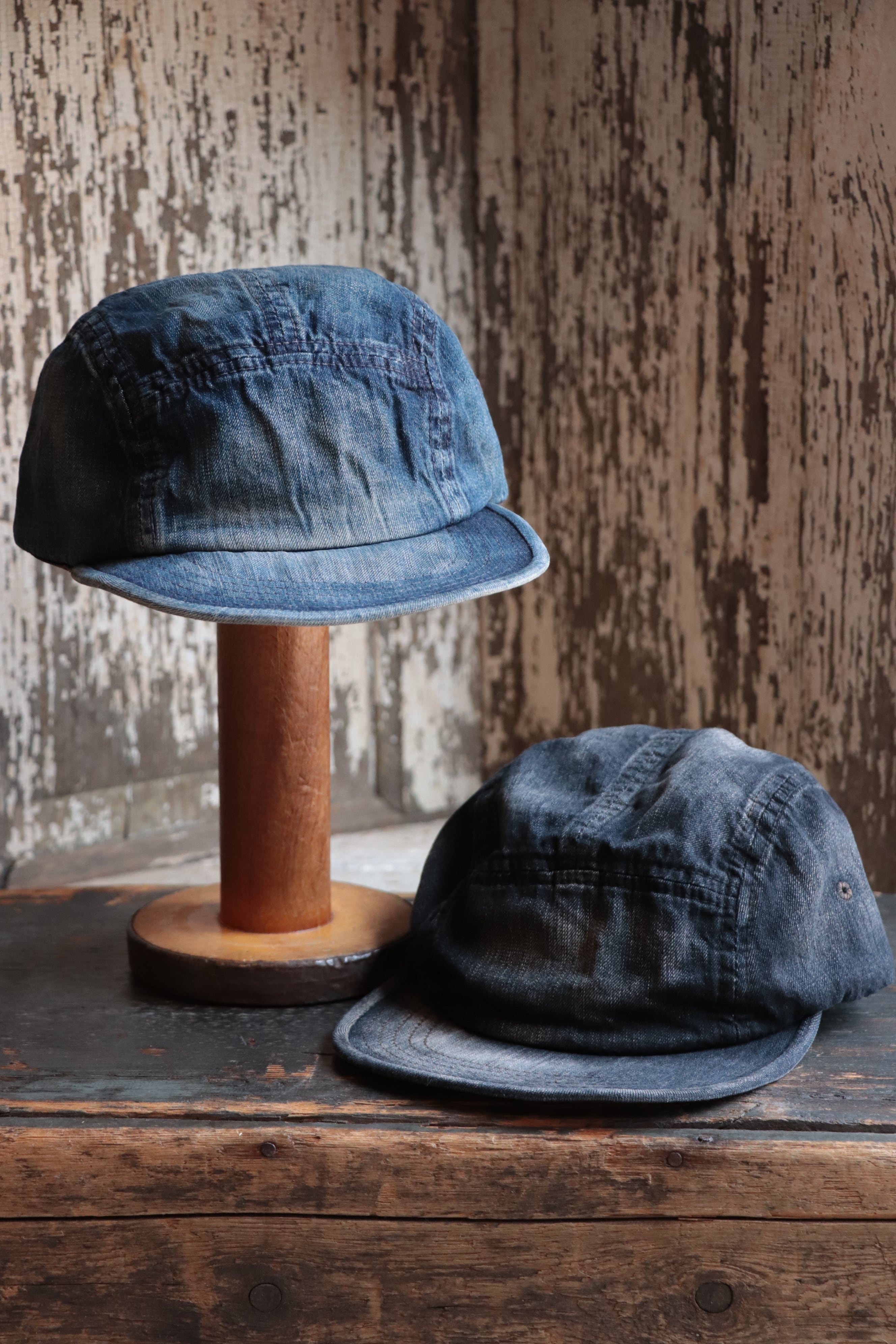 THE H.W.DOG&CO/エイチダブリュードッグアンドコー WASH DENIM JET CAP ...