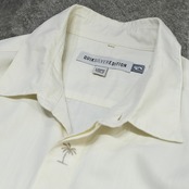 Quiksilver Edition palm trees embroidery rayon shirt