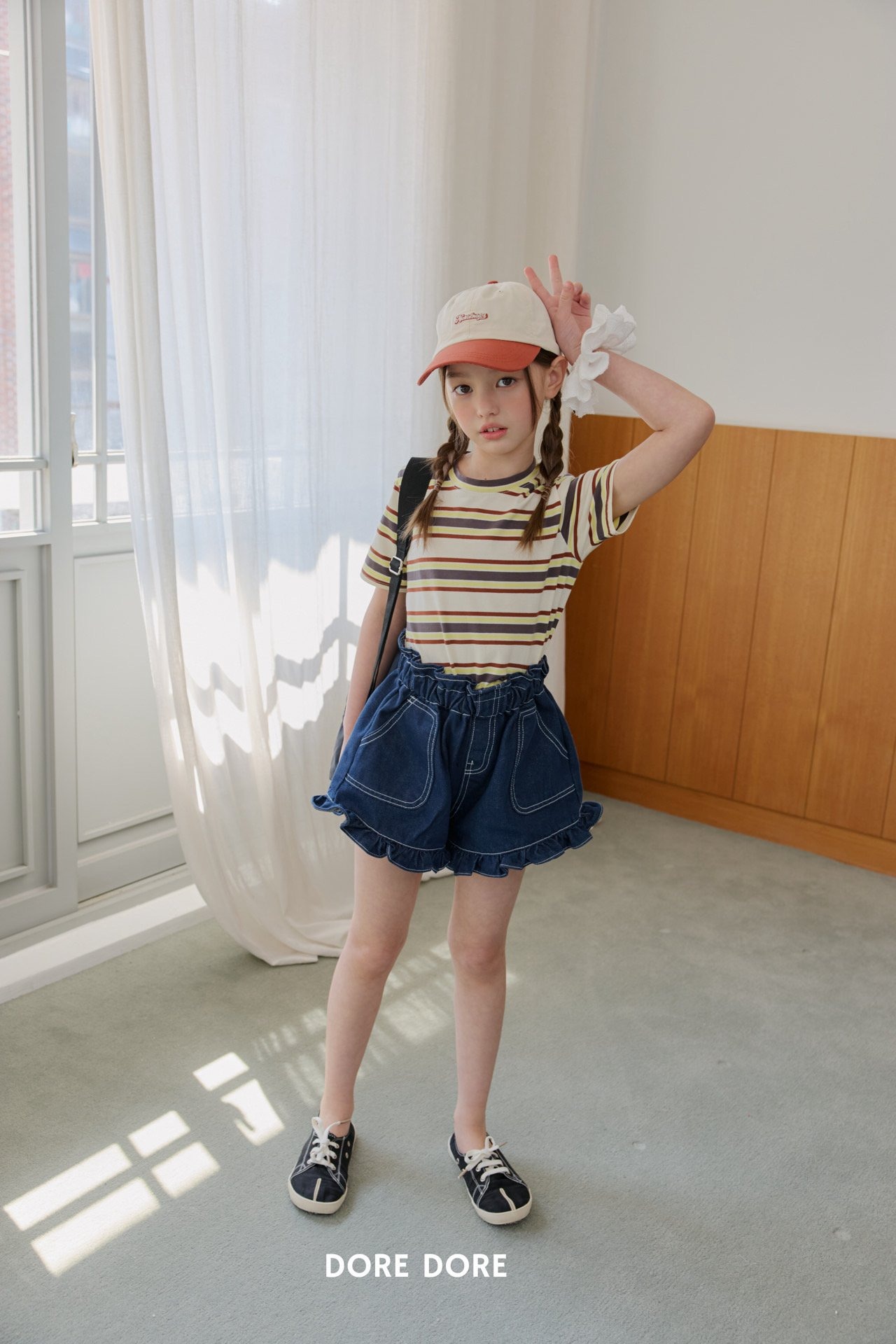 [DOREDORE] Crayon striped shirt (17/19) / [도레도레] 크레용단가라티 (17/19)