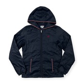 adidas GOLF アディダス ゴルフ キルティング 中綿 ジップアップ パーカー ジャケット サイズ M /レディース/ネイビー