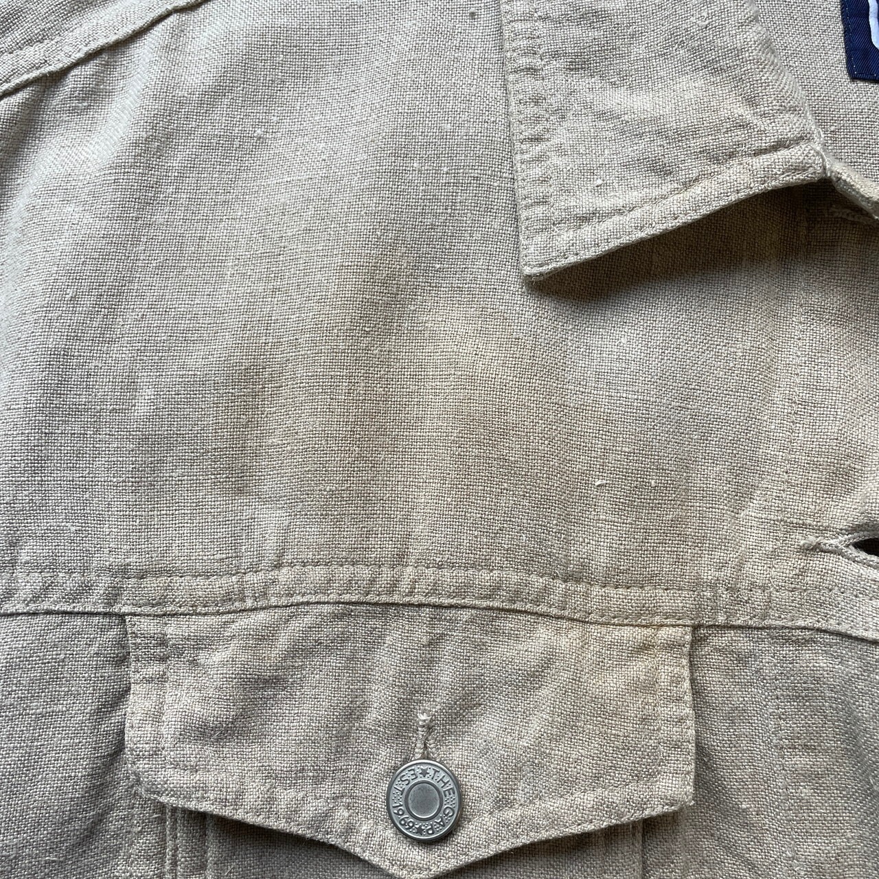 90年代 OLD GAP オールドギャップ リネントラッカージャケット メンズL 