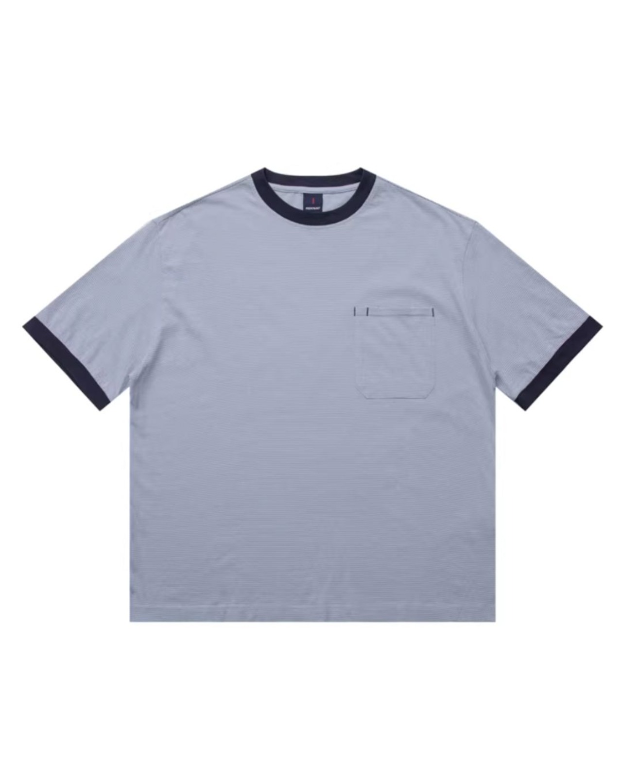 パッチポケットリンガー半袖Tシャツ　S0322