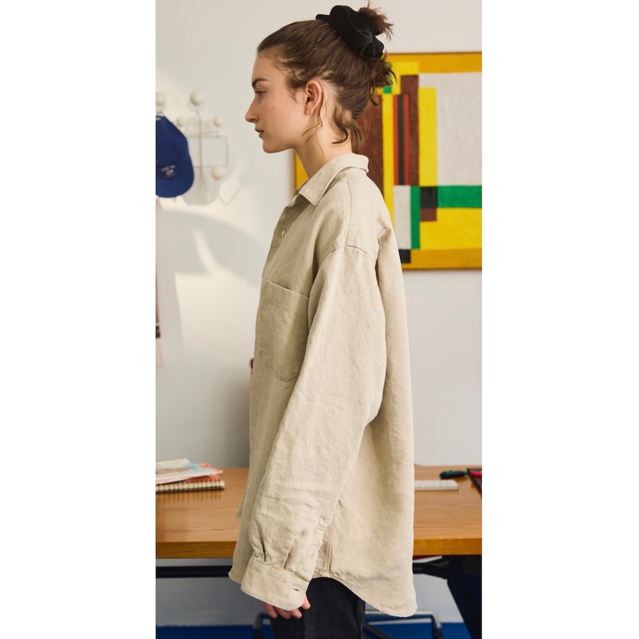 Oblada LINEN AUTHENTIC SHIRT