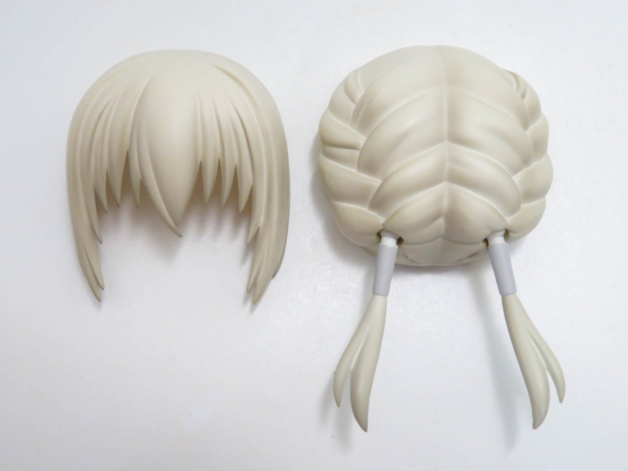 再入荷(A-ランク)【1469】 ベディヴィエール 髪パーツ おさげ ねんどろいど