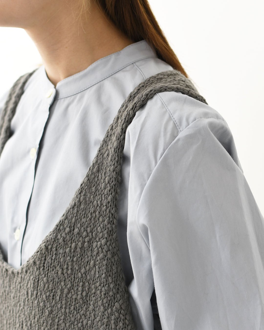 mizuiro ind [ミズイロ インド] Lily-yarn vest [3-220118] リリー